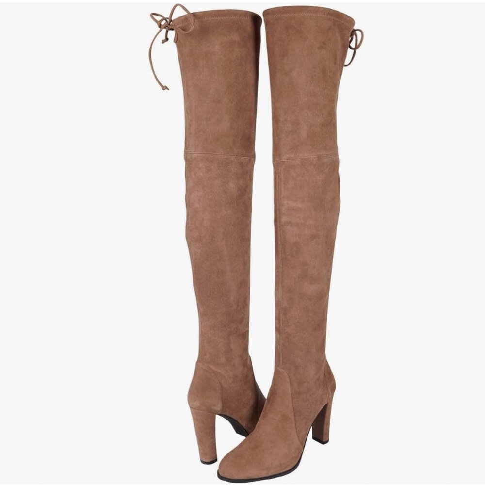 Stuart Weitzman Highland boots -Taupe - NWOT - 10